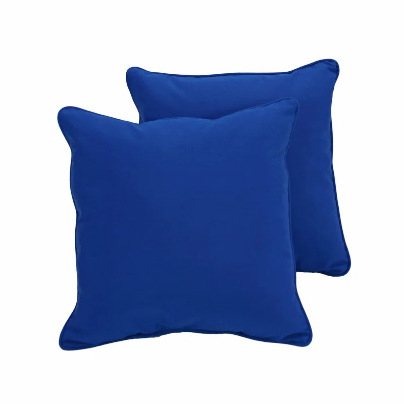 Factory Direct Partners Element Synthetic Throw Square Indoor/Outdoor Pillow Cover & Insert (Set of 2)