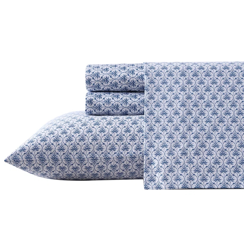 Laura Ashley Laura Ashley Sateen Cotton Printed Sheet Sets