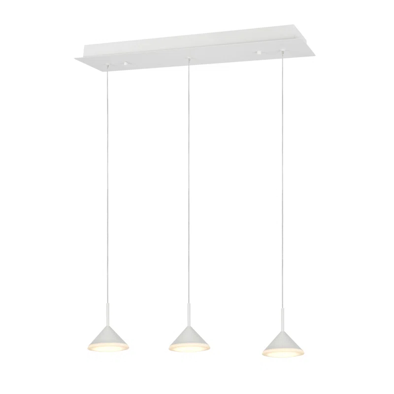 Hounslow 3 - Light LED Kitchen Island Pendant