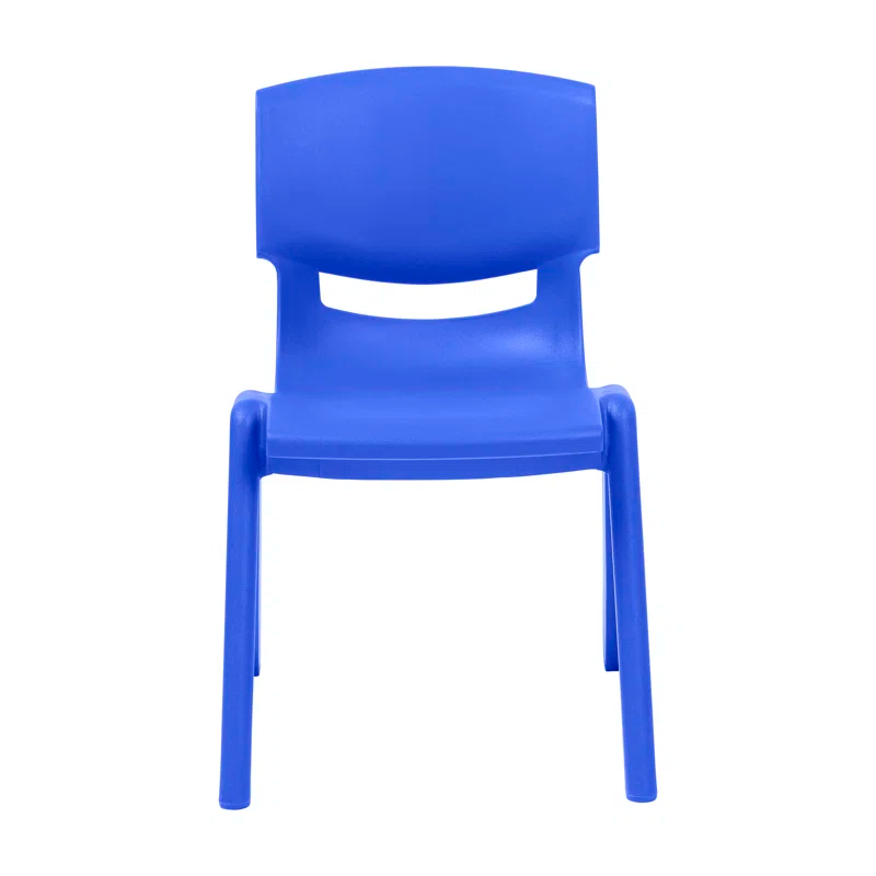 ECR4Kids Plastic School Stack Chair, Classroom Furniture