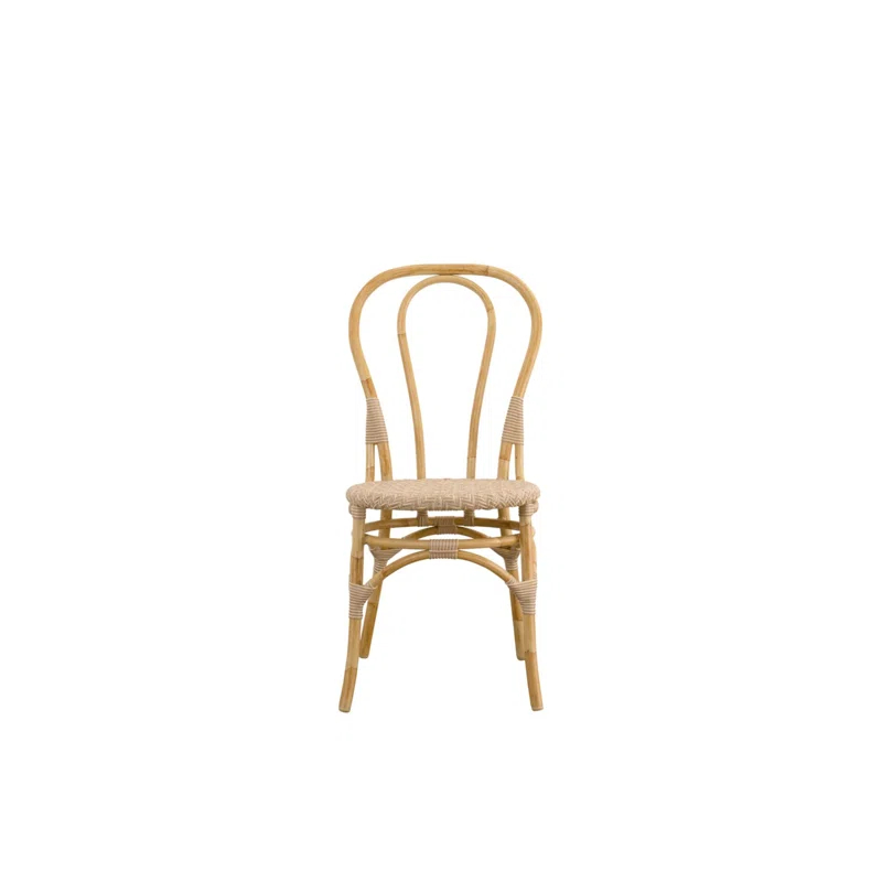 Powder Coated Aluminum Outdoor Dining Side Chair with Cushion