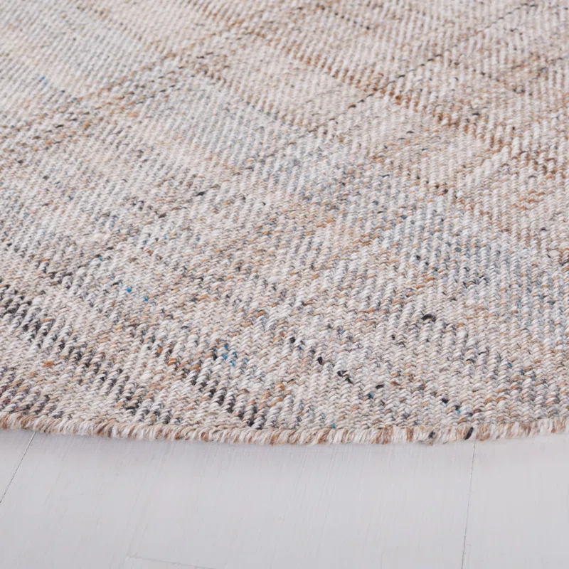Jahi Lauren Ralph Lauren Hand Loomed 80% Pet Yarn, 20% Cotton Plaid Rug