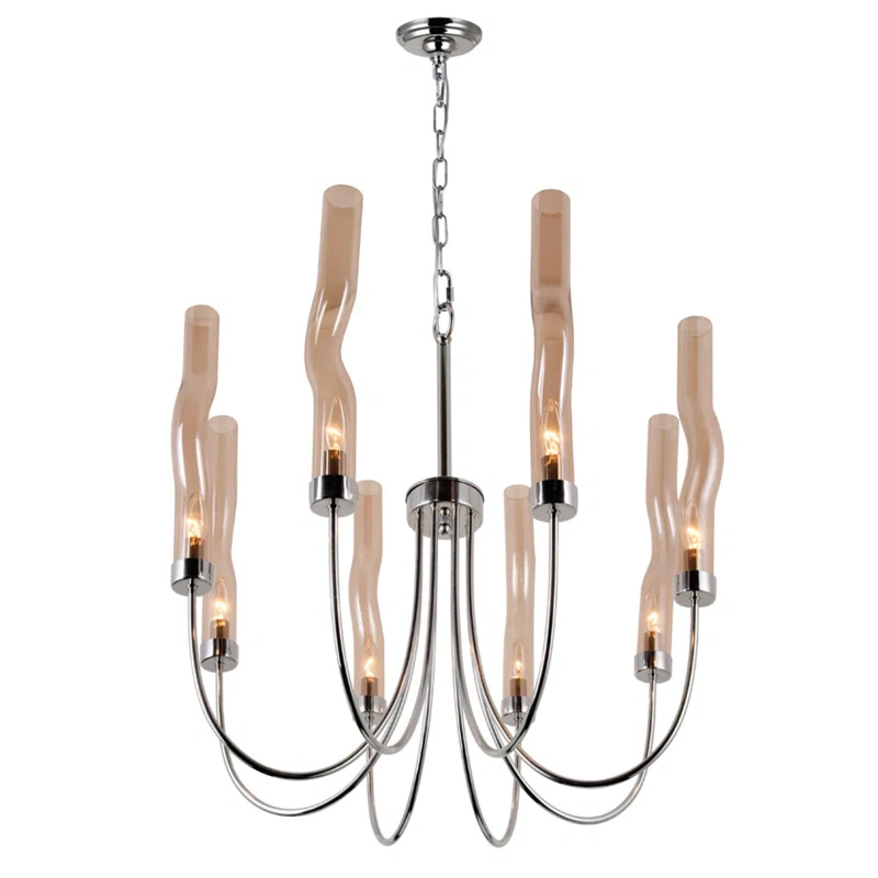 8 - Light Dimmable Classic / Traditional Chandelier