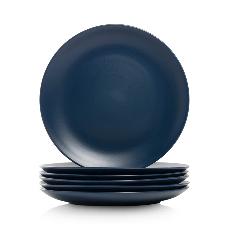 Wazee Matte 10.5" Dinner Plate (Set of 6)