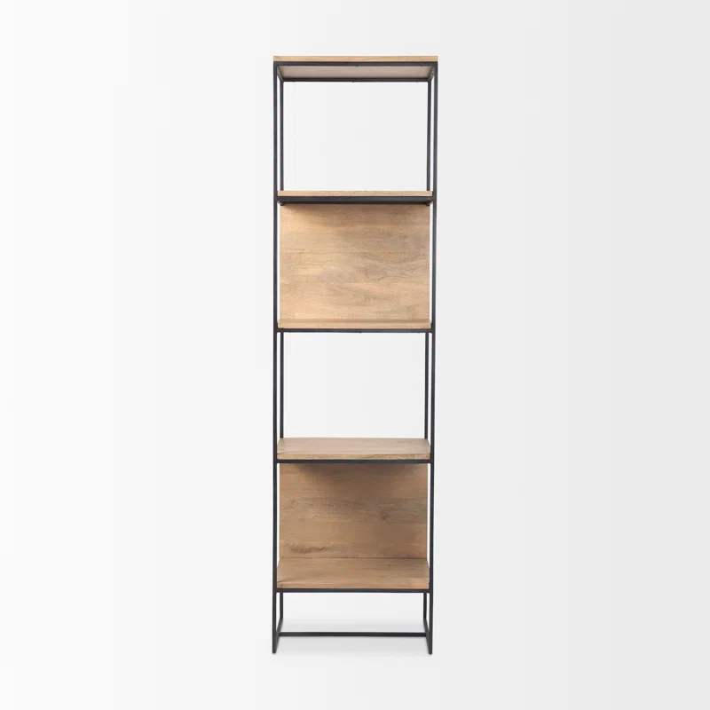 Sagan Narrow Etagere Bookcase