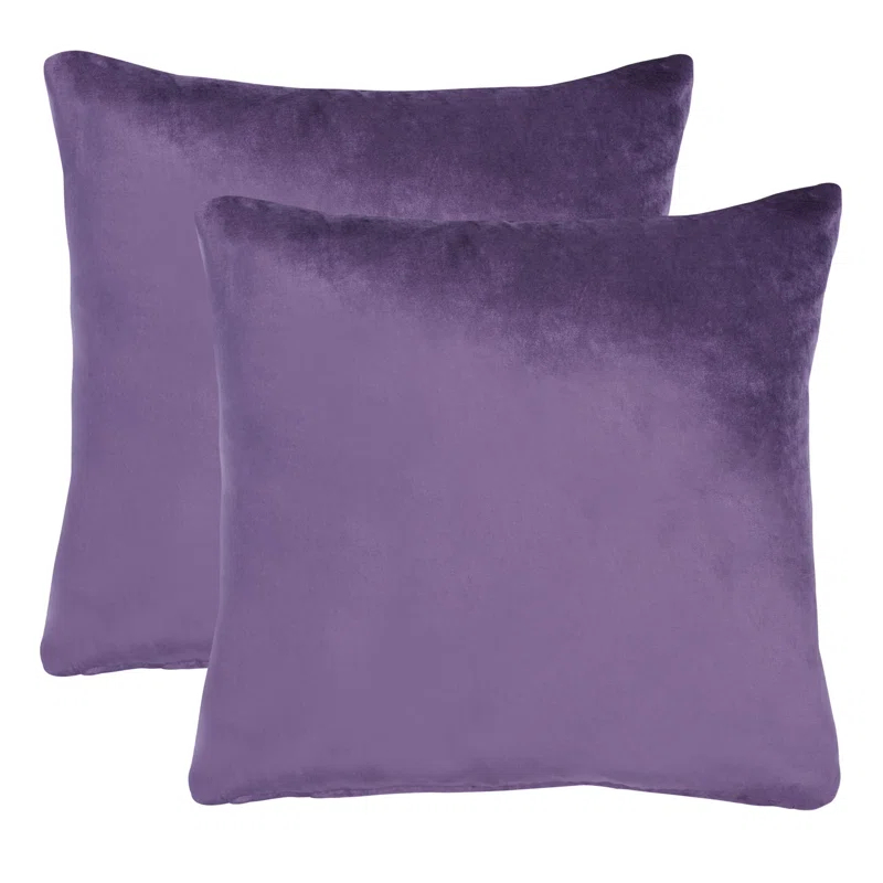 Safavieh Velvet Reversible Pillow Cover (Set of 2)