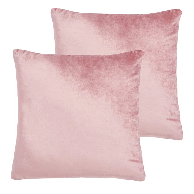 Safavieh Velvet Reversible Pillow Cover (Set of 2)