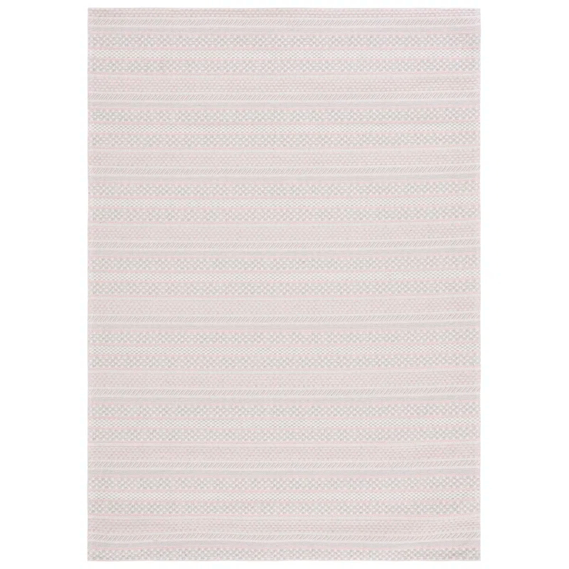 Martha Stewart Rugs Martha Stewart 412 100% Cotton Striped Rug