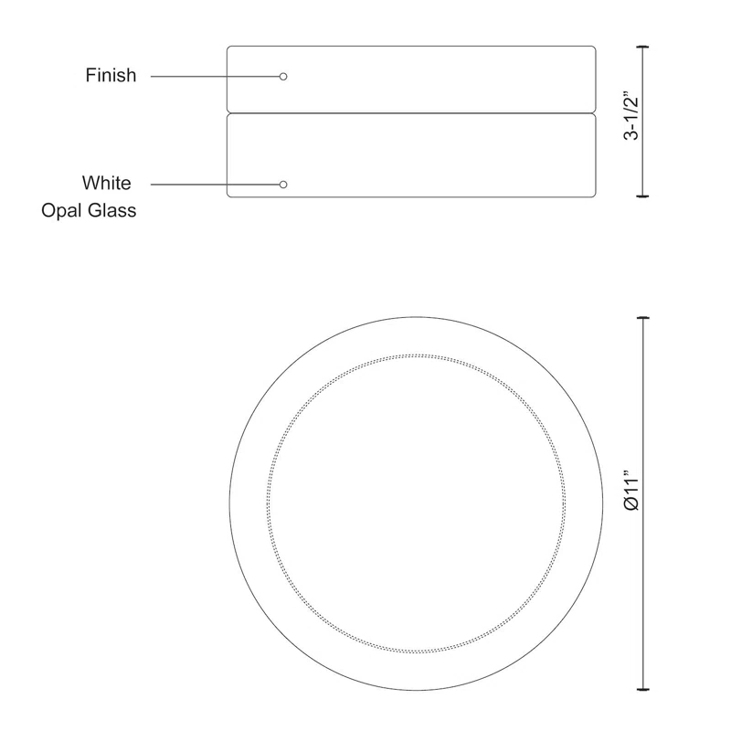Lomita LED Flush Mount