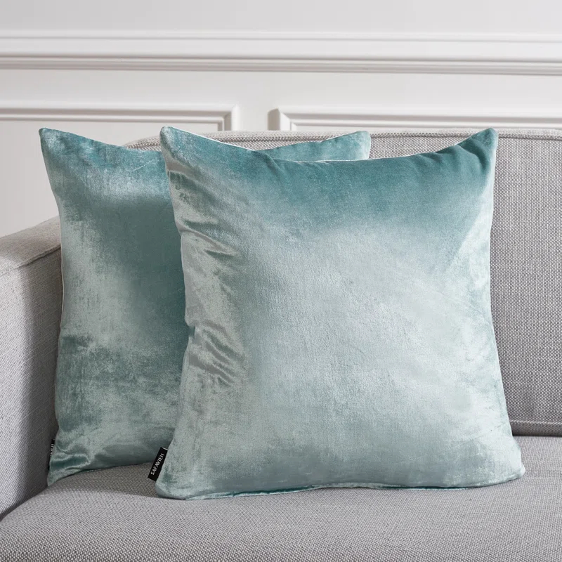 Safavieh Velvet Reversible Pillow Cover (Set of 2)