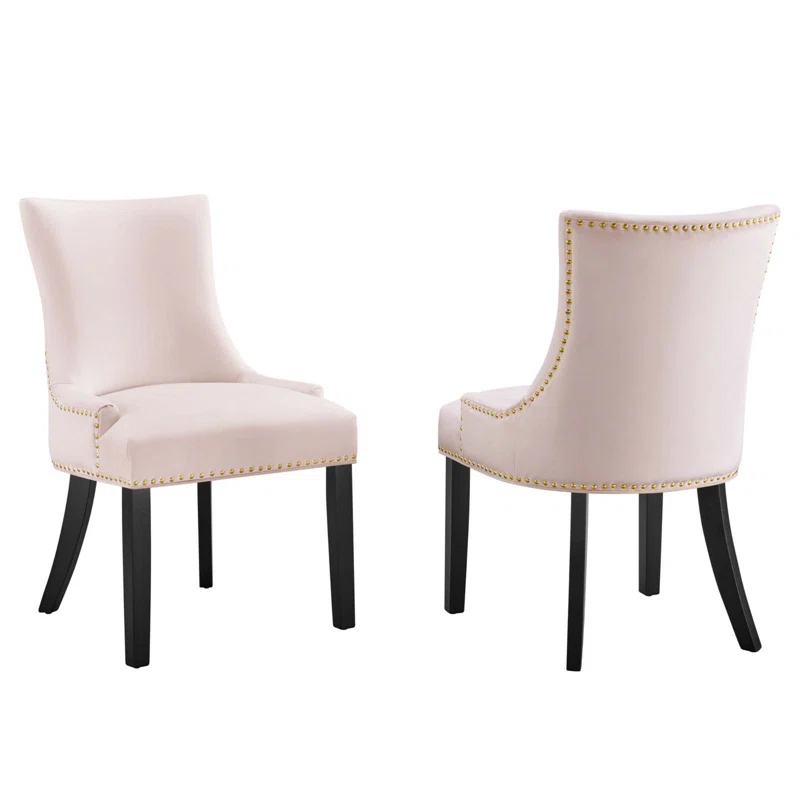 Marquis Performance Velvet Dining Chairs by Modway (Set of 2)
