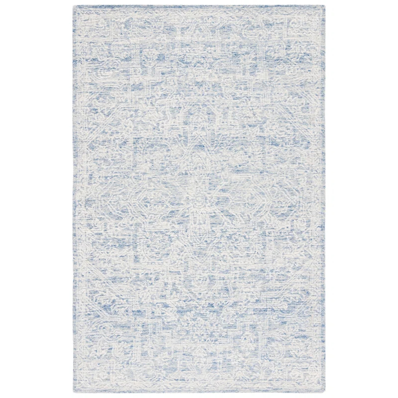 Bungalow Rose Roslyn Hand Tufted 80% Wool And 20% Cotton Oriental Rug