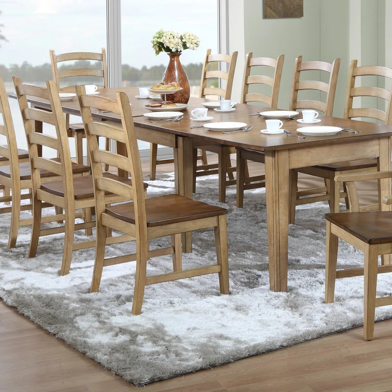 Huerfano Valley Solid Wood Ladder Back Side Chair