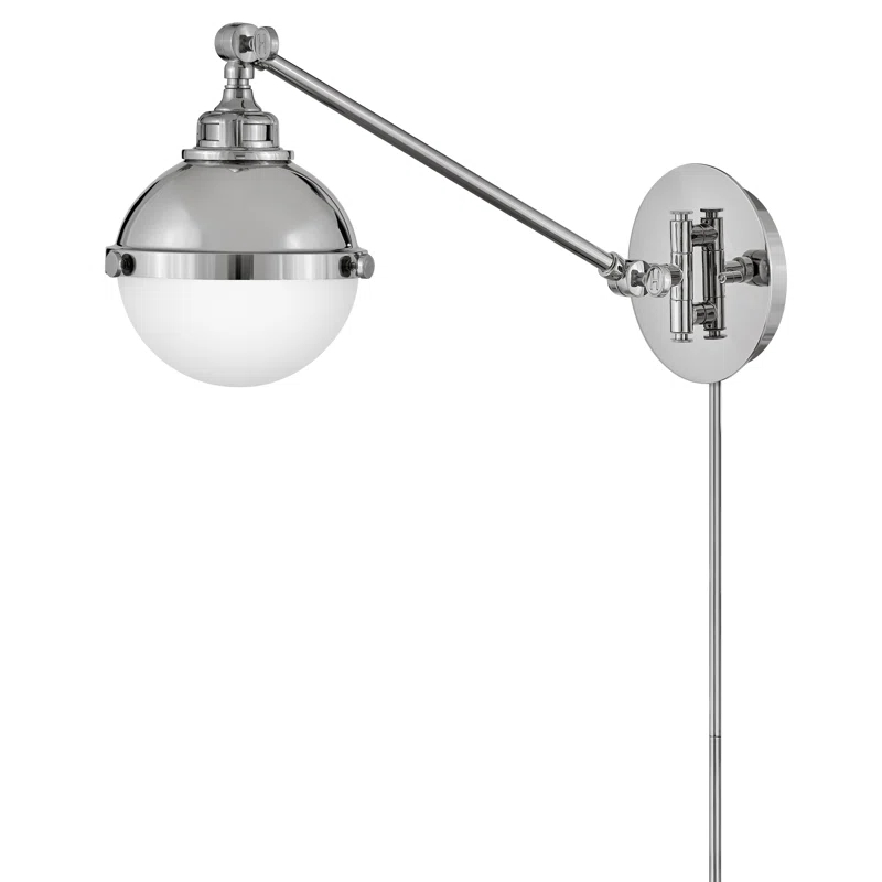 Steel Swing Arm Sconce