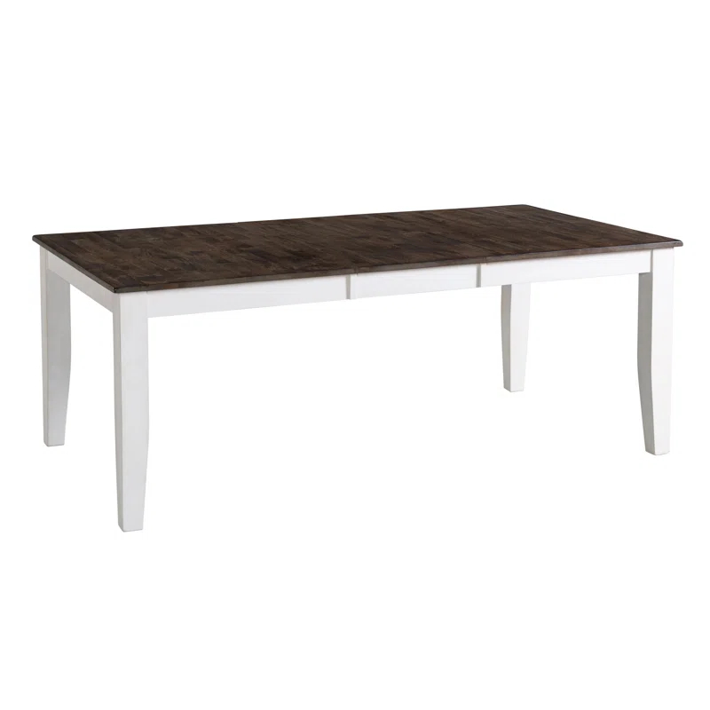 Red Barrel Studio® Boneta Extendable Solid Wood Dining Table