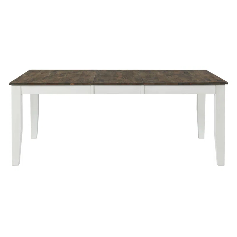 Red Barrel Studio® Boneta Extendable Solid Wood Dining Table