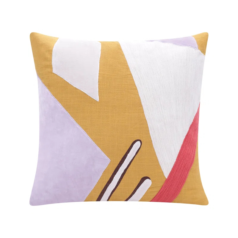 Astri Modern Patchwork Handmade Cotton Decorative Throw Pillow