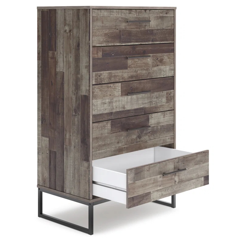 Neilsville 5 Drawer 29.88" W Chest