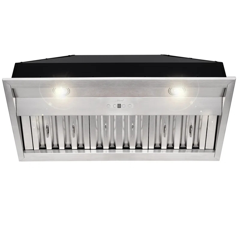 Akicon Stainless Steel 600 CFM Ducted (Vented) Insert Range Hood with Charcoal Filter