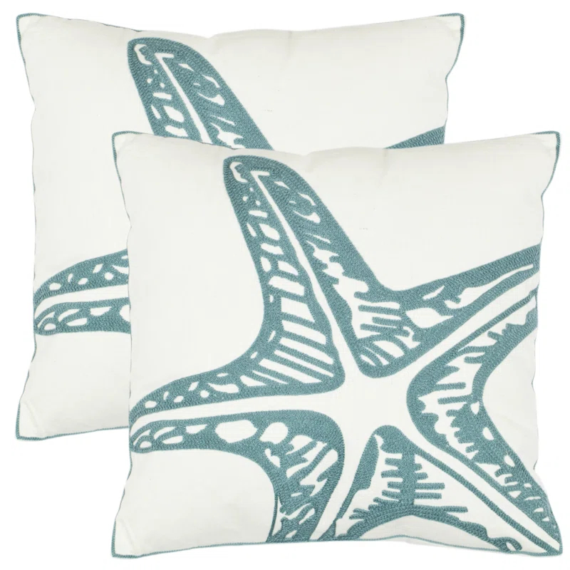 Edwin Feather Throw Pillow (Set of 2)