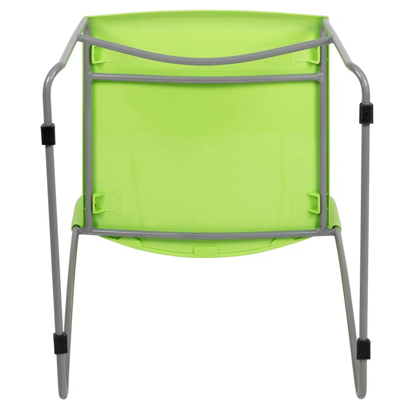 Flash Furniture Antonia 661 lb. Capacity Stack Chair with Air-Vent Back and Powder Coated Sled Base