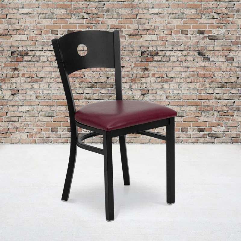 Flash Furniture Merlina Circle Back Metal Restaurant Chair