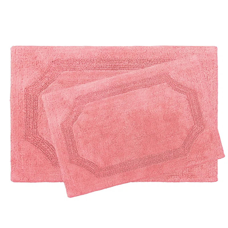 Laura Ashley Laura Ashley Reversible Cotton Bath Rug