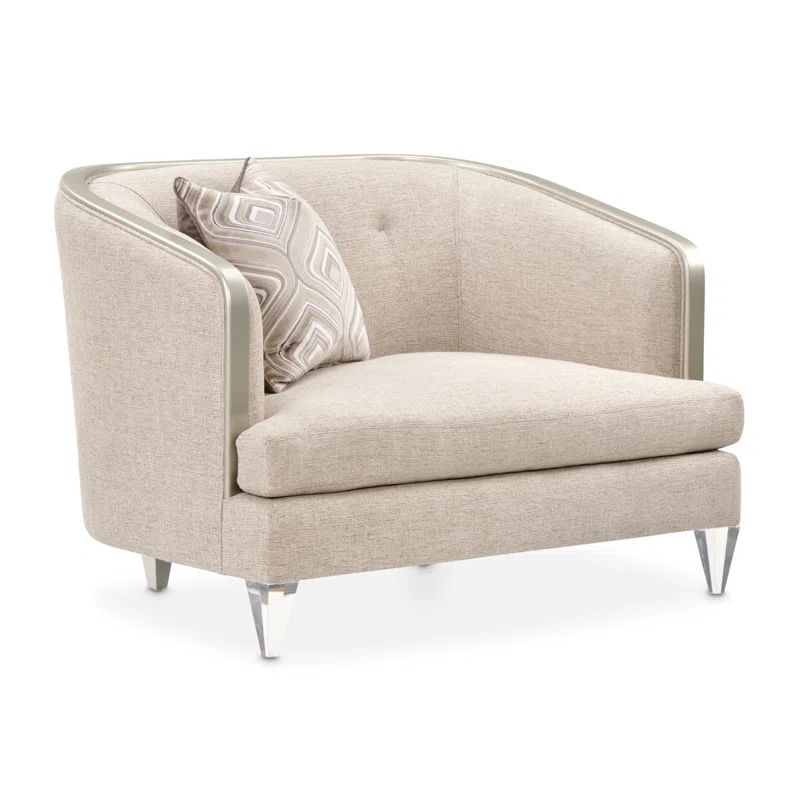 Michael Amini Camden Court Upholstered Chair And A Half