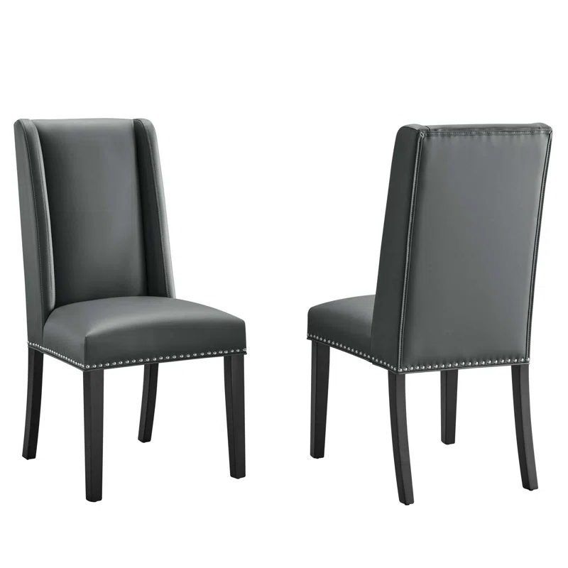 Modway Baron Dining Chair Vinyl (Set of 2)