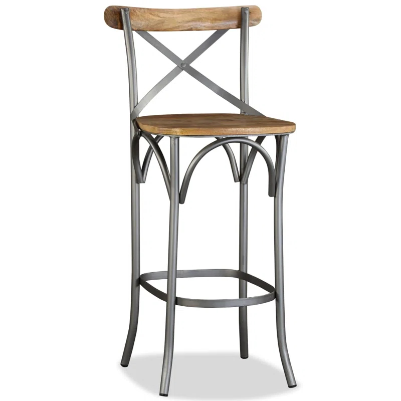 VidaXL VidaXL Bar Stool Solid Mango Wood