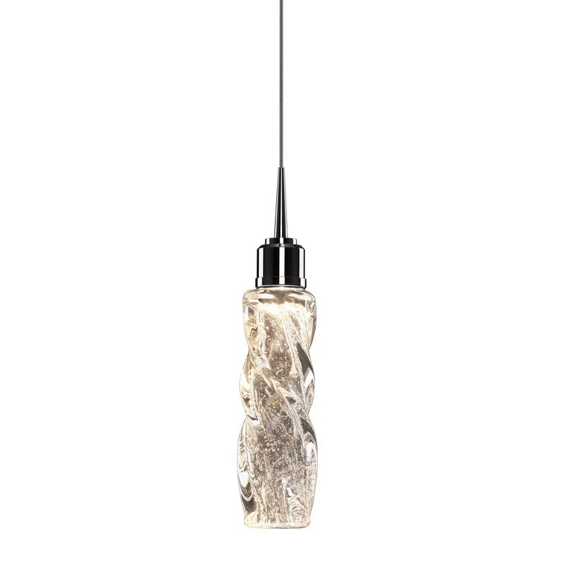 Bruck Lighting Aria 1 - Light Chrome LED Pendant