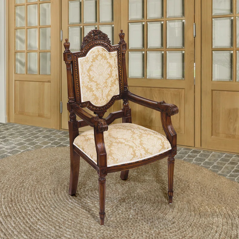 Design Toscano Salon des Rosiers Armchair