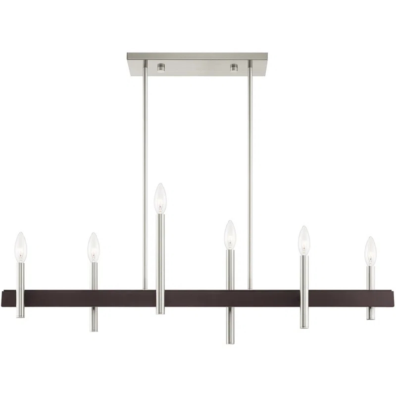 6 - Light Kitchen Island Chandelier