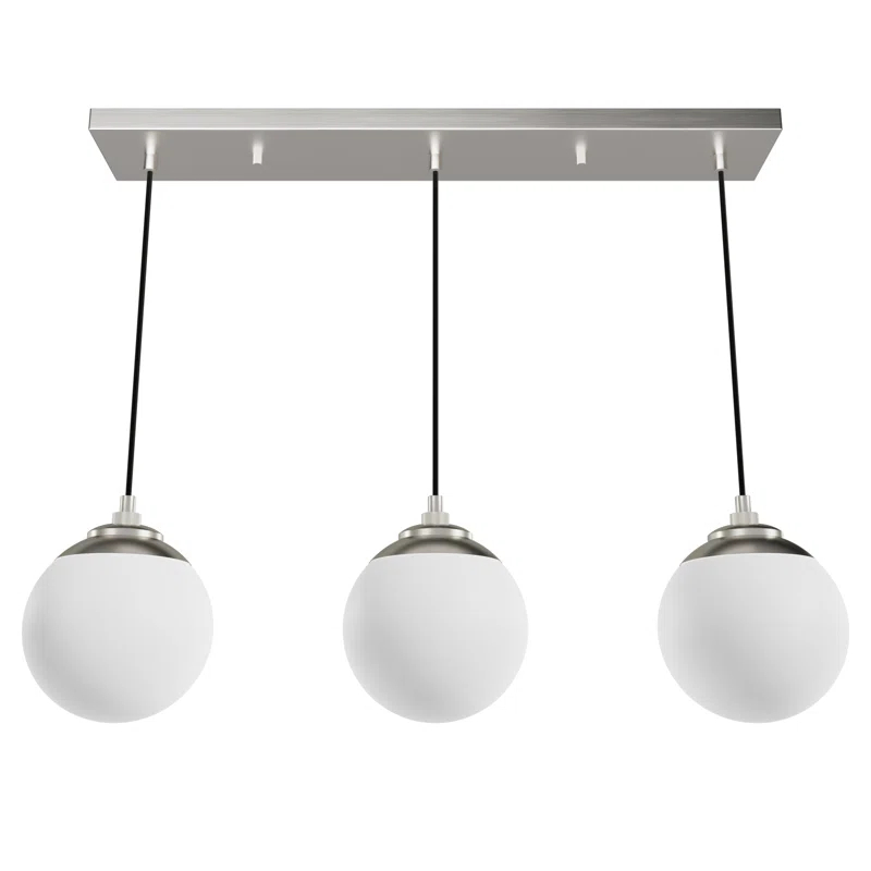 Hepburn 3 - Light Linear Globe Pendant