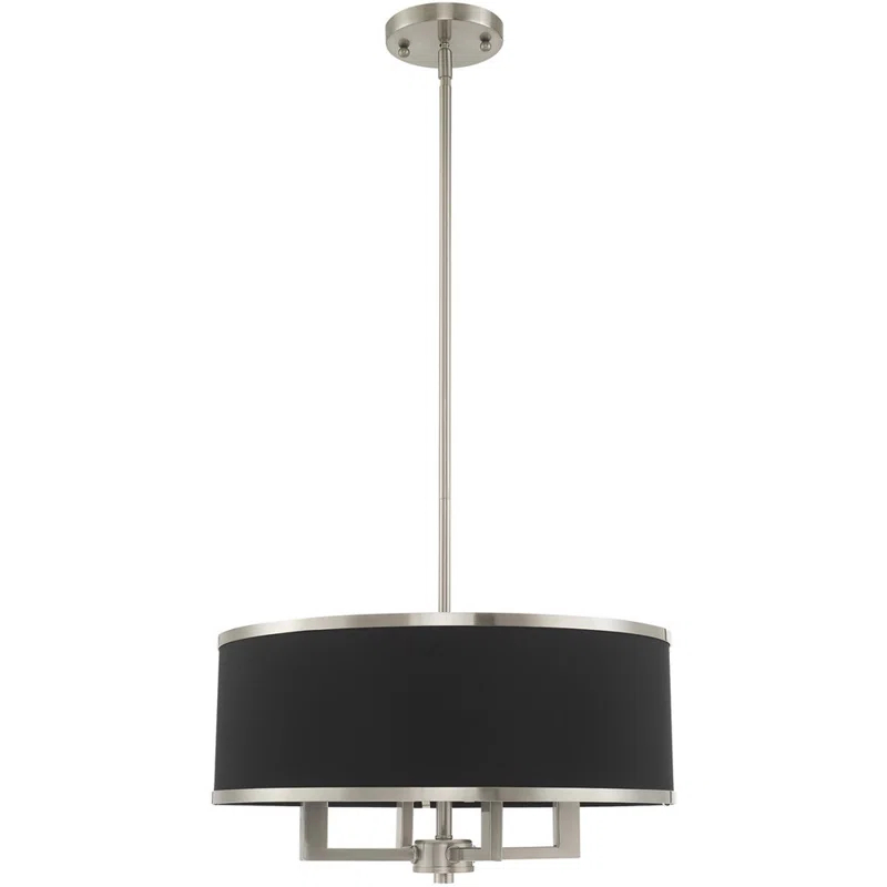 4 - Light Drum Chandelier
