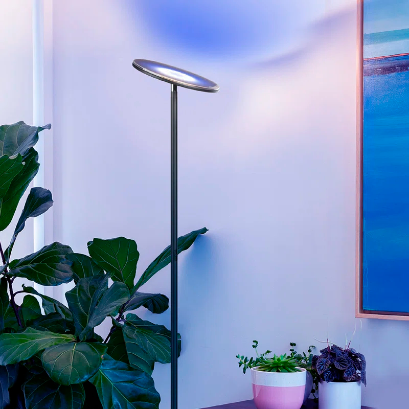 Brightech Sky Colors 69 in. RGB Modern LED Floor Lamp
