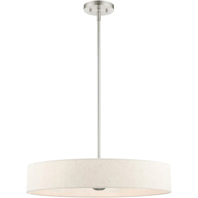 4 - Light Drum Chandelier