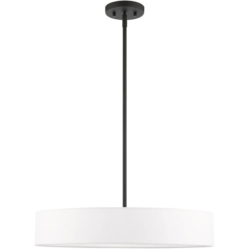 4 - Light Drum Chandelier