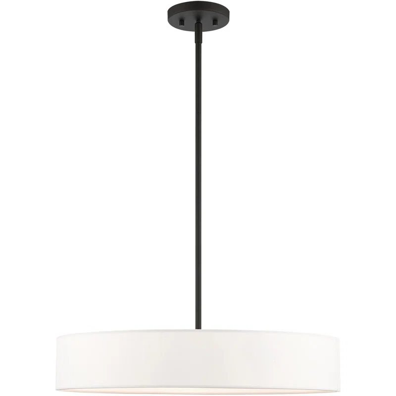 4 - Light Drum Chandelier