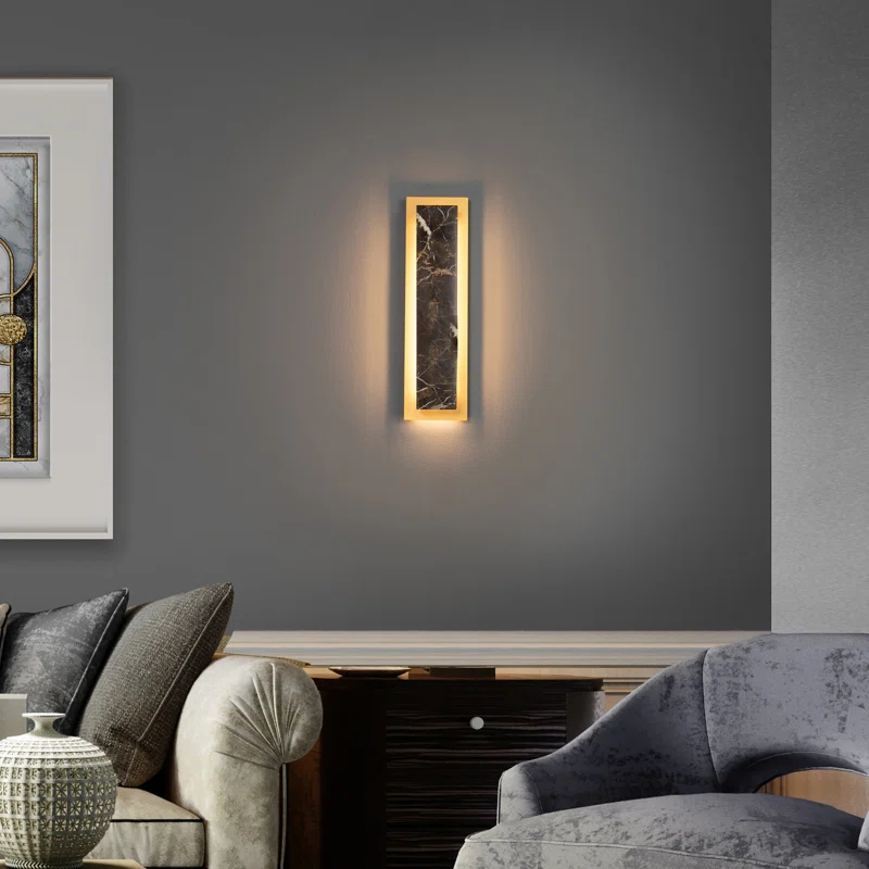 Zurich Aluminum LED Flush Mounted Sconce