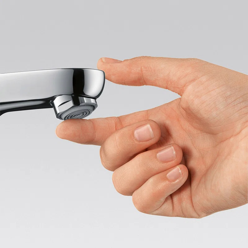 Hansgrohe Metropol Widespread Faucet 110 with Lever Handles and Drain Assembly, 1.2 GPM