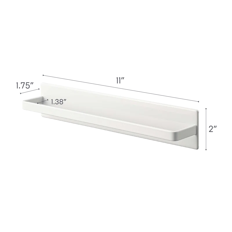 11.02" Magnetic Kitchen Dish Towel Hanger Rack Wall Mounted Towel Bar