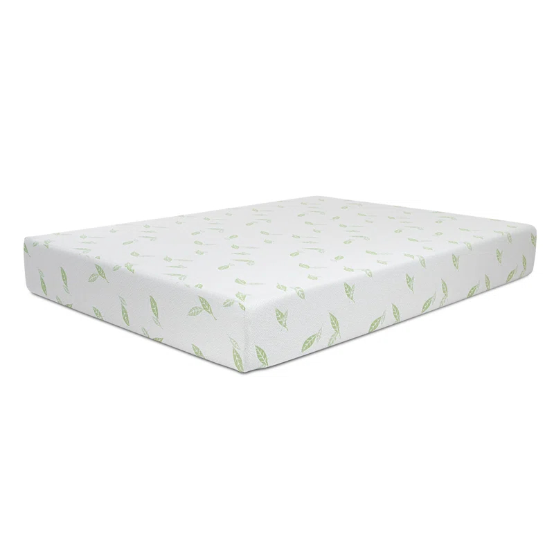 Anula Green Tea Memory Foam Mattress, Bed in a Box