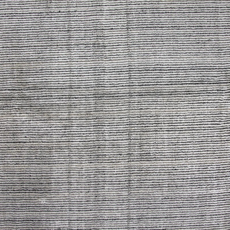 Transitional Handmade Grey/Beige Wool-Viscose Blend Rug 10' x 14'