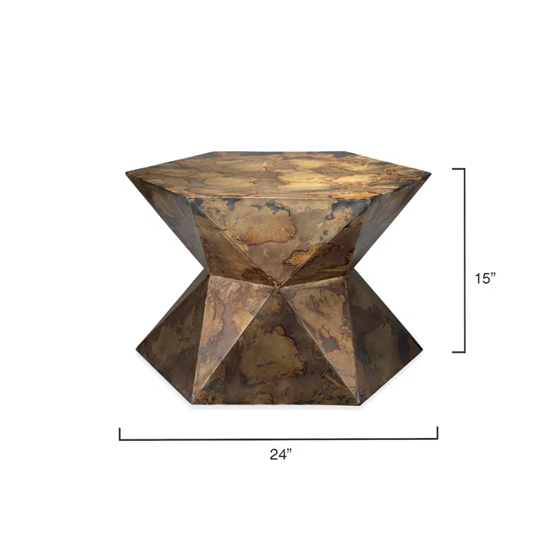 Iron End Table