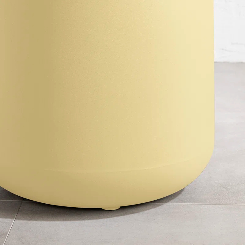 Dalya 15.75'' Plastic / Acrylic Outdoor Side Table