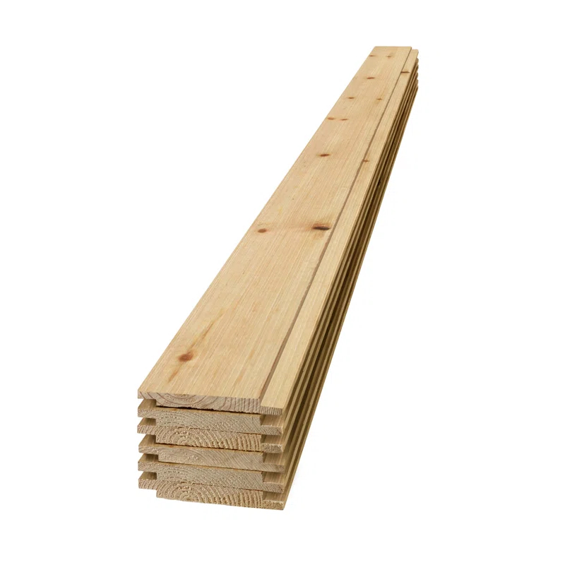 7" x 72" Rustic Shiplap Boards (Set of 6)