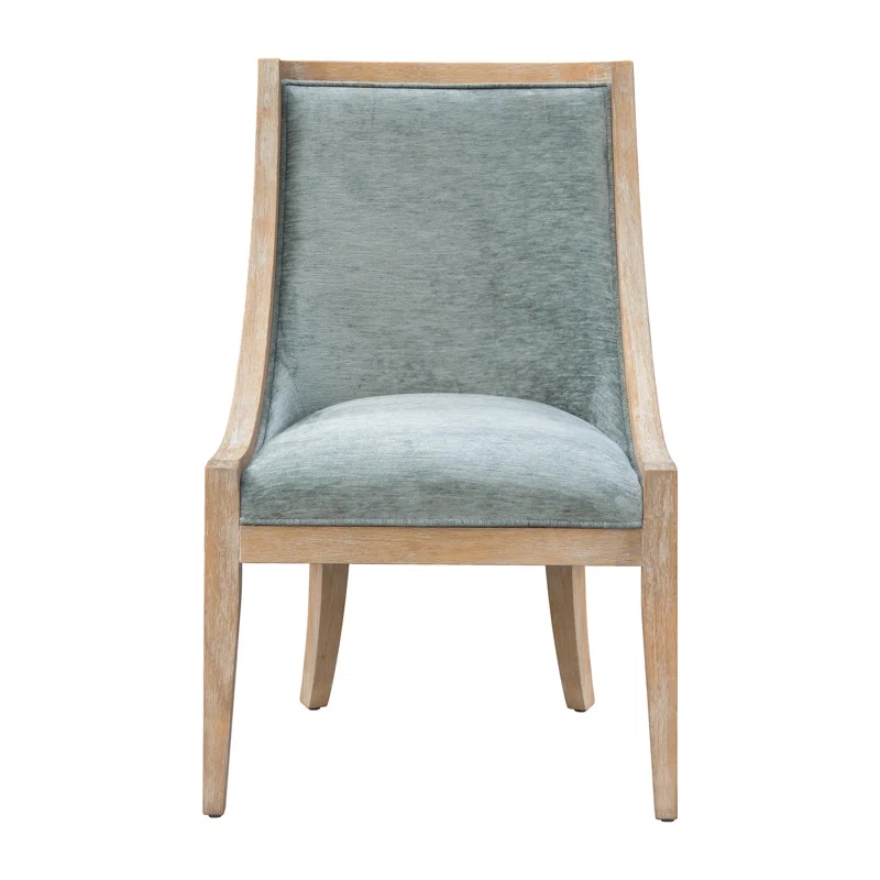 Martha Stewart Martha Stewart Elmcrest Farmhouse Dining Chair With Nailhead Trim & Sinuous Spring Support, Fully Assembled