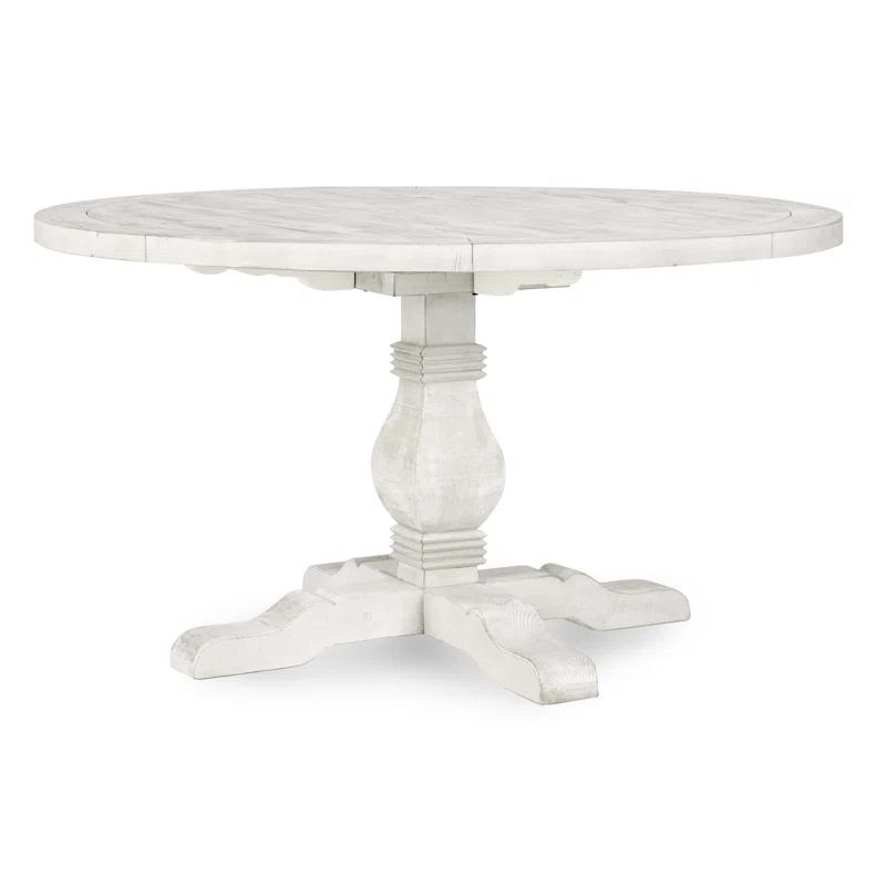 Kinston Solid Wood Pedestal Dining Table