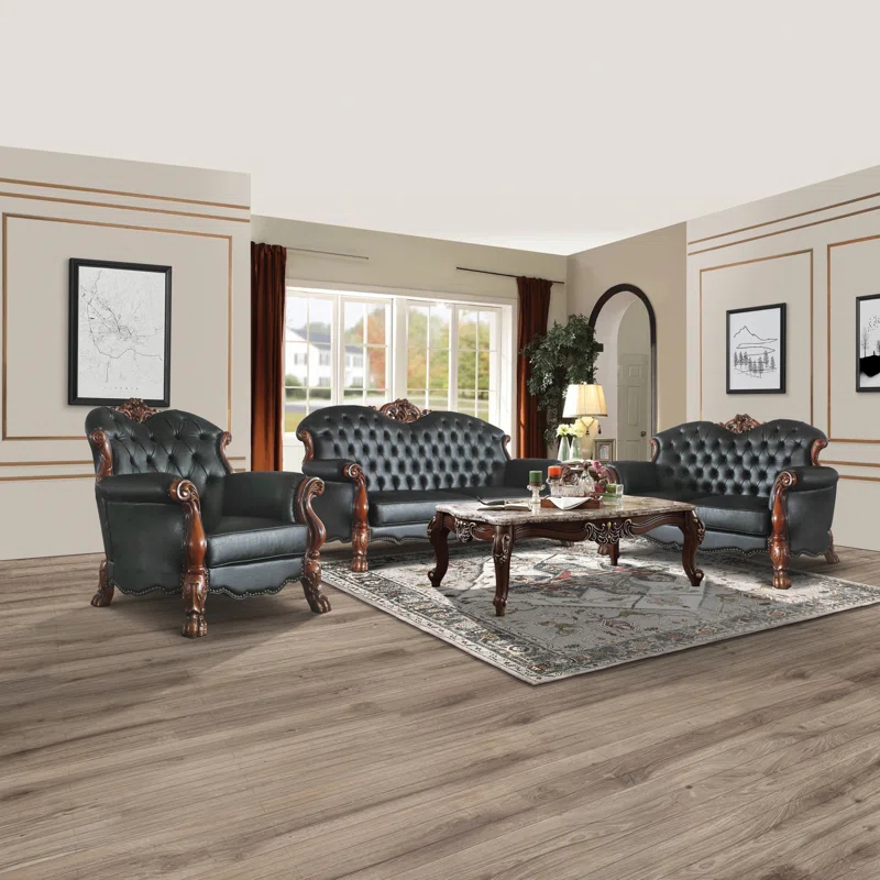 Dresden Faux Leather Armchair